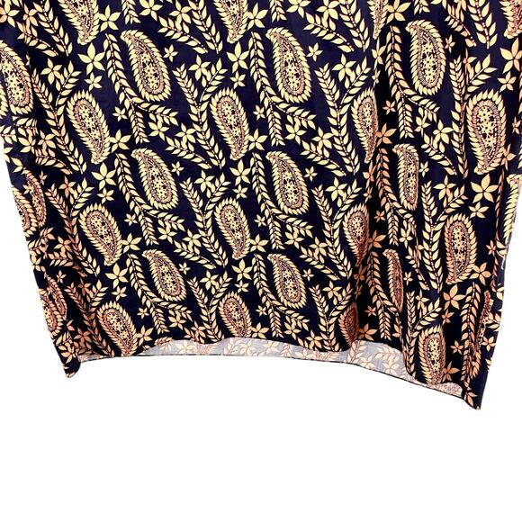 Sachin & Babi Celestine Paisley Print 3/4 Sleeve Tunic Shift Mini Dress Size XS - Picture 6 of 14